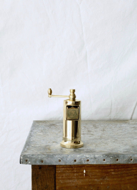 Chefs Mate' - 5.3 Brass Pepper Grinder