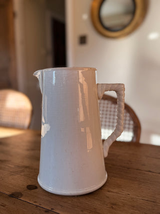 Antique French Terre de Fer Pitcher