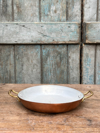 French Copper Skillet