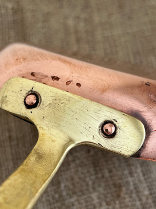 Vintage Copper Frying Pans