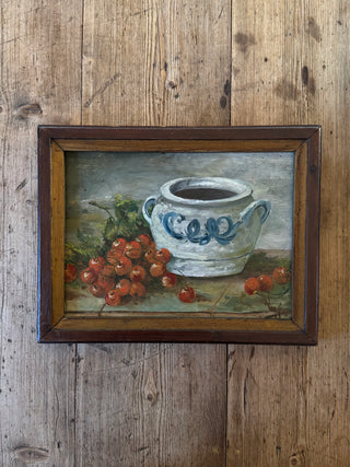 Cerises et Pot à Confit