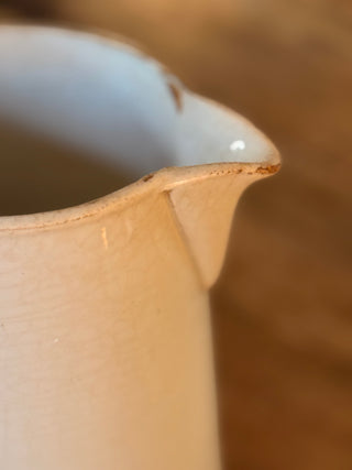 Antique French Terre de Fer Pitcher