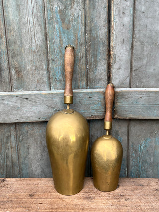 French Brass Scoops