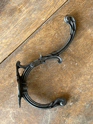 Rococo Styled Cast Iron Hooks