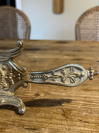 Brass Peacock Candleholder