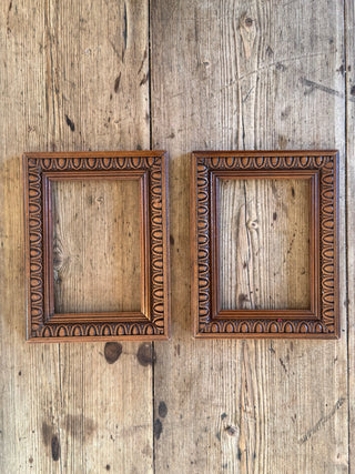 Set of French Carved Vintage Frames
