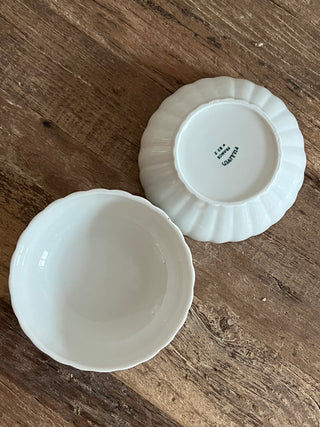 French Scalloped Bowls