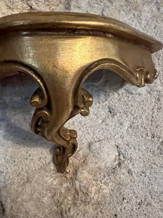 Italian Gilded Wall Shelf