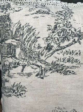 Toile Pillows, Small