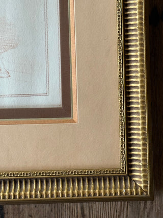 Étude de Salon, Framed Decorative Print