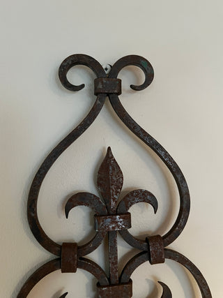 Iron Wall Candle Sconce