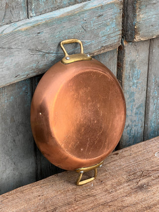 French Copper Skillet