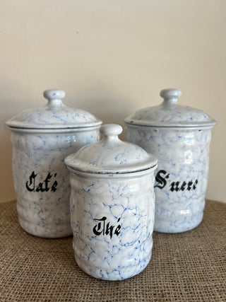 French Enamel Kitchen Set