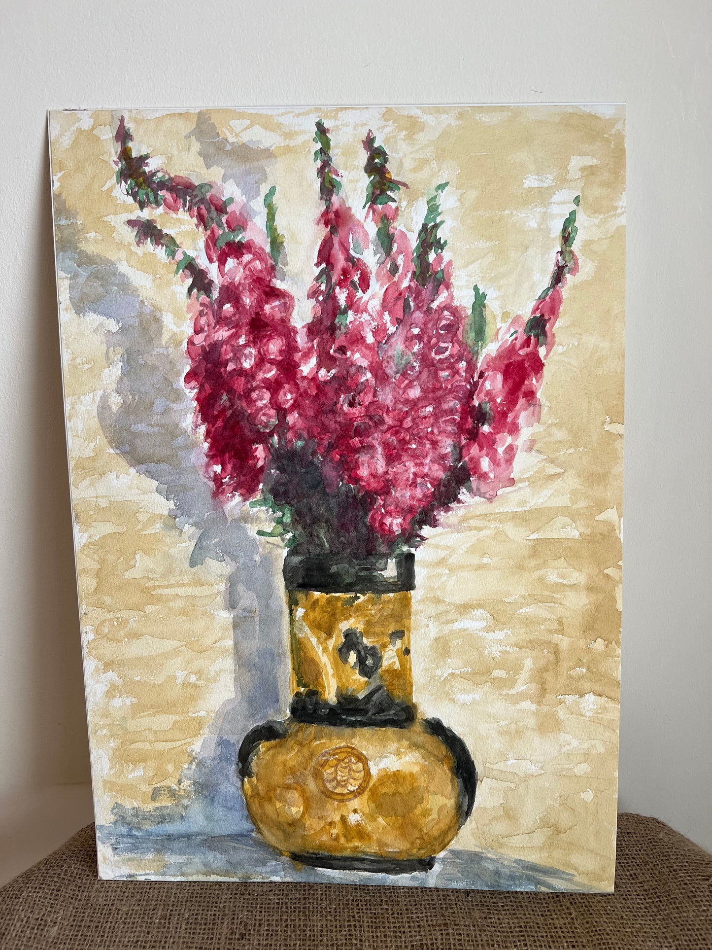 Floxgloves in a Vase