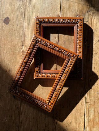Set of French Carved Vintage Frames