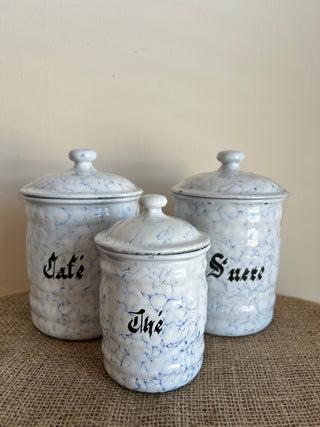 French Enamel Kitchen Set