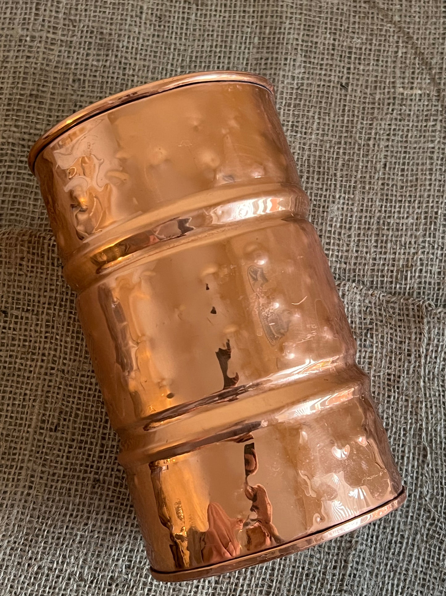 English Copper Jar