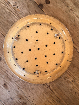 Antique French Terracotta Égouttoir