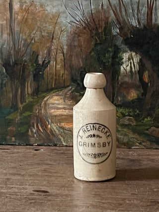 Antique Ink and Ginger Beer Bottles