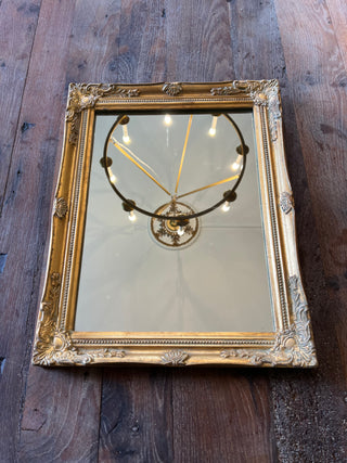 Medium Gold Ornate Mirrored Frame