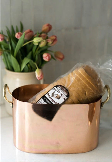 Luxury Copper Bread Box