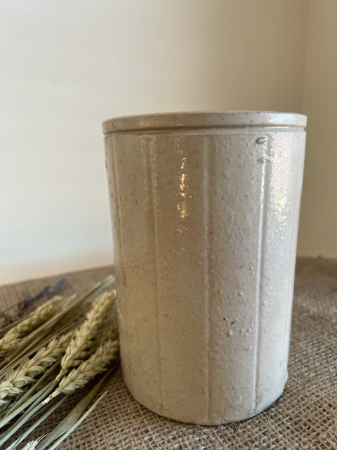 Victorian Stoneware Preserve Jar