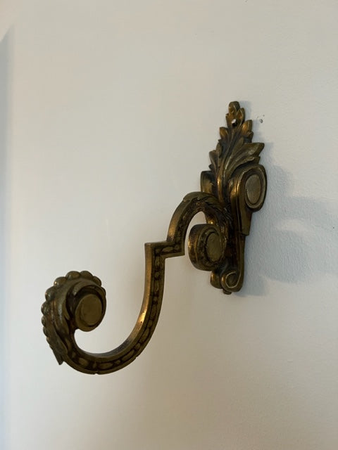 Ornate Brass Hook