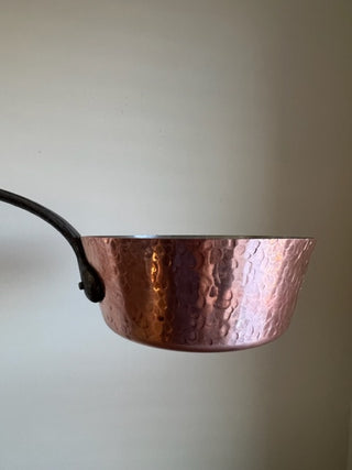 French Copper Splayed Saute Pan